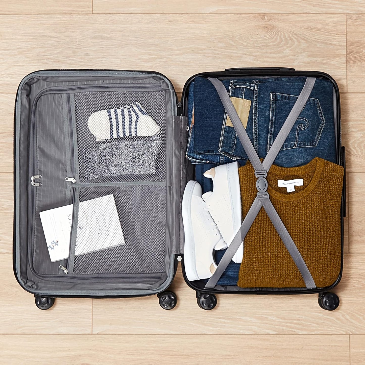 High - quality luggage with omnidirectional wheels, large - capacity, trolley suitcase for both men and women, 20 - inch, with combination lock, suitable for boarding travel