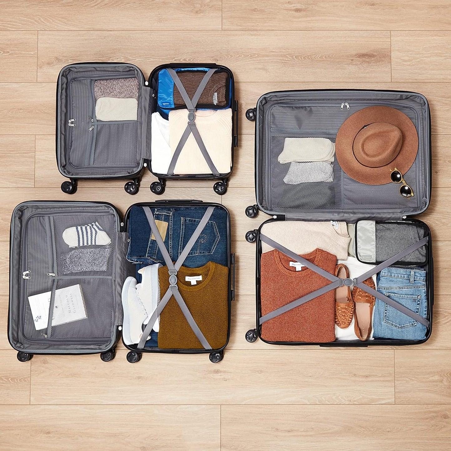 High - quality luggage with omnidirectional wheels, large - capacity, trolley suitcase for both men and women, 20 - inch, with combination lock, suitable for boarding travel