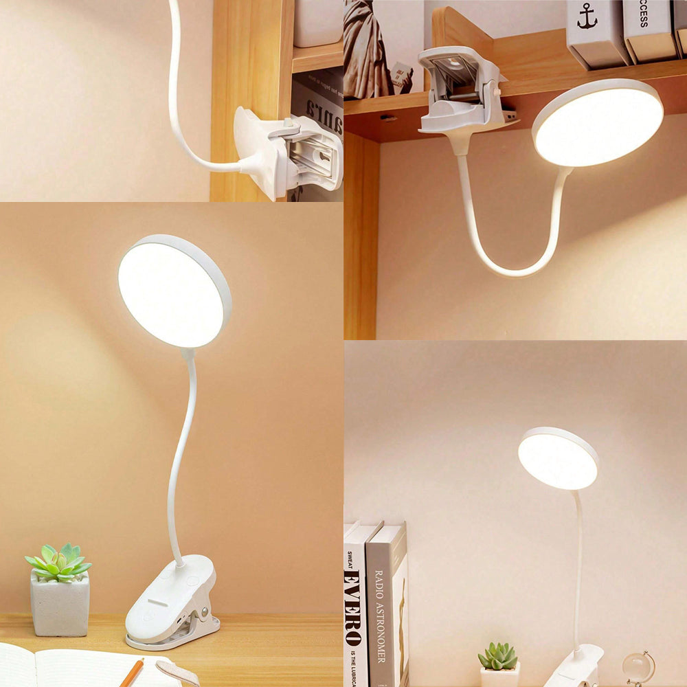 Multifunction desk lamp Clip LED Desk Lamp, Student And Child Touch Control, Eye Protection Desk Lamp, Dimmable Office Lamp With USB Charging Port desk lamps for office