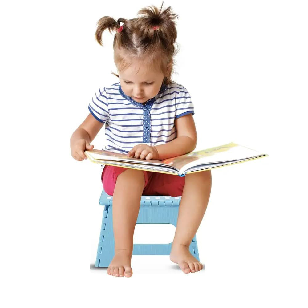 Thickened plastic folding stools, small children's stools, portable indoor and outdoor small stools, bathroom folding stools.
