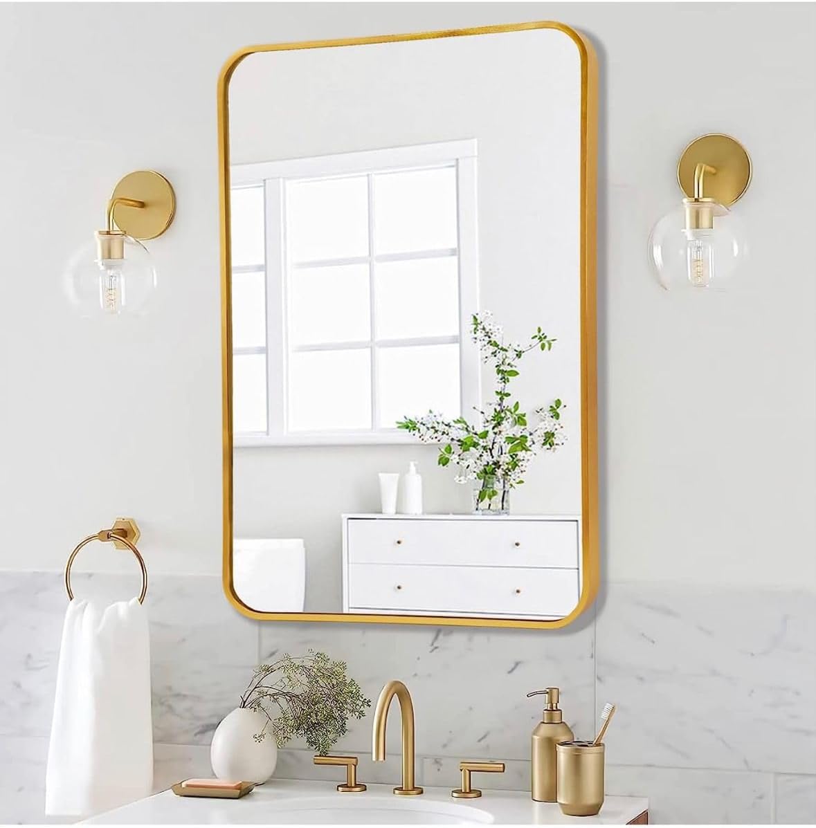 Bathroom mirrors, mirrors for washstands, restroom mirrors, wall - mounted mirrors for toilets and washrooms, makeup mirrors for dressing tables.