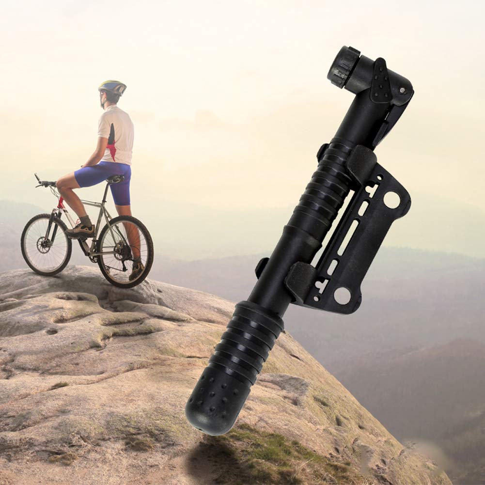 Wholesale mini - portable high - pressure mountain bike and bicycle pumps, household pumps for basketballs, swimming rings, and balloons