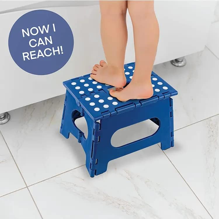 Thickened plastic folding stools, small children's stools, portable indoor and outdoor small stools, bathroom folding stools.