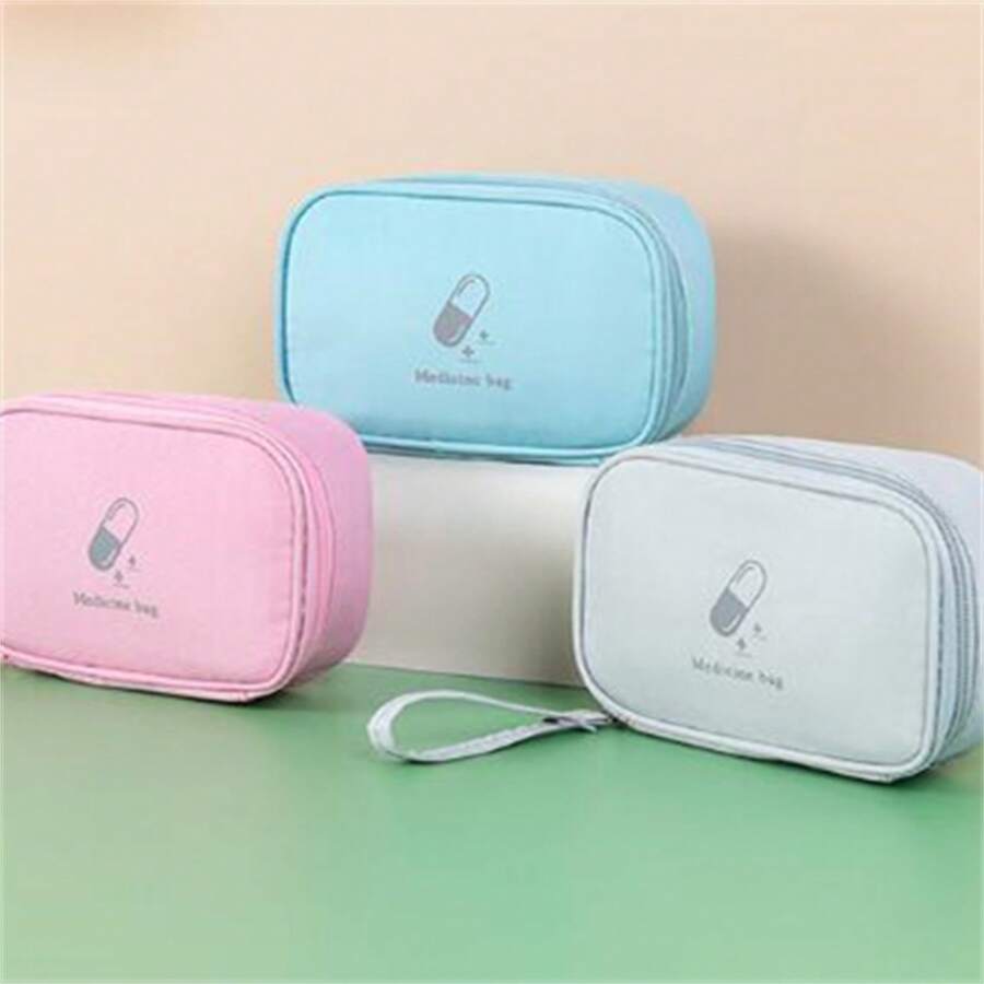 Portable medicine bags, convenient small medicine boxes, large - capacity household medicine bags, medicine storage bags, and document bags.