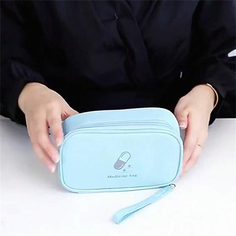 Portable medicine bags, convenient small medicine boxes, large - capacity household medicine bags, medicine storage bags, and document bags.