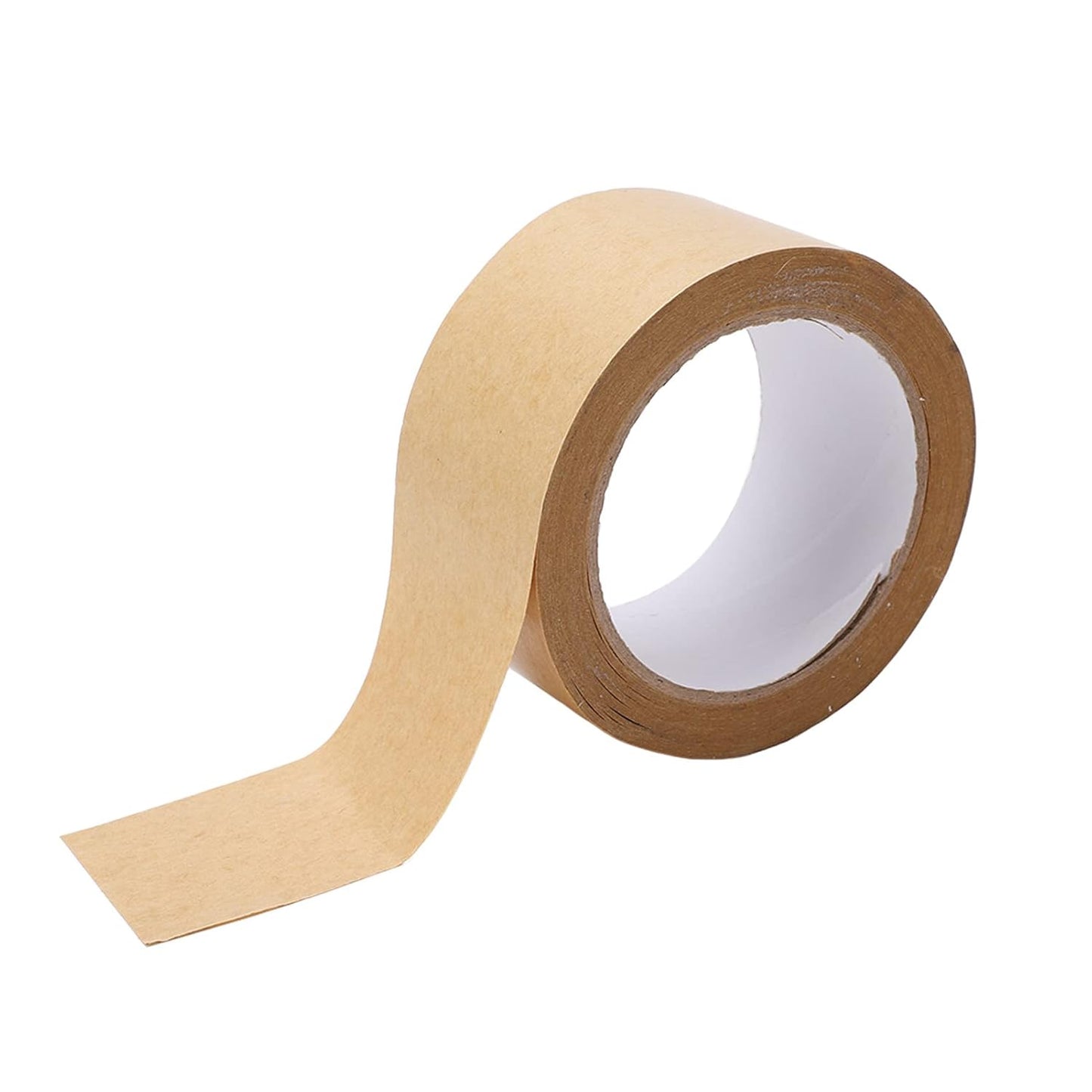 Wholesale writable kraft paper tape for carton sealing, picture - framing, non - coated, tear - able by hand.