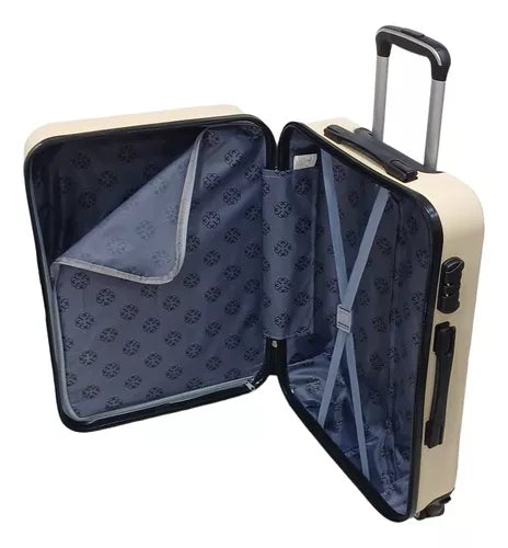 Factory - direct - sale three - piece luggage set: 14 - inch + 20 - inch + carry - on luggage, trolley suitcase set, customizable with corporate logo printing, ideal as gift boxes