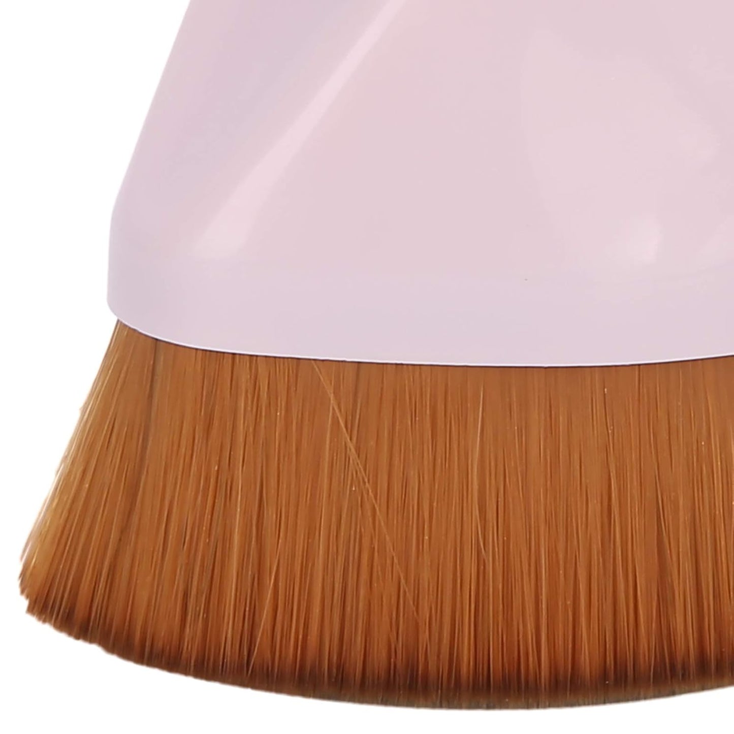 Hexagon Foundation Makeup Brush, High Density Flat Top Foundation Brush with Protective Case for Blending Liquid, Cream or Flawless Powder Cosmetics