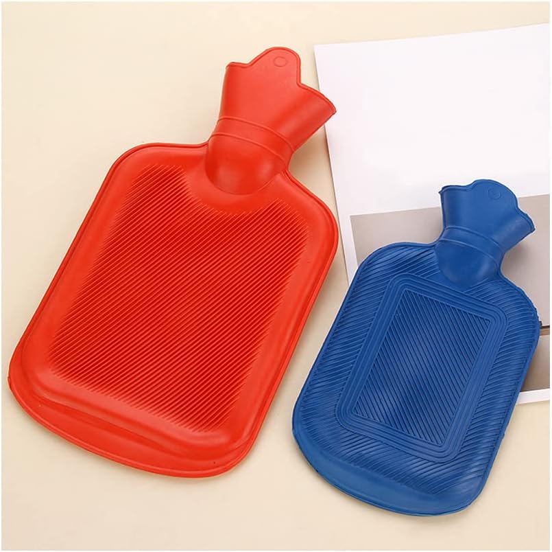 Modern European-Style Rubber Hot Water Bottle – Thickened Vintage Design, Hand Warmer – Factory Stock Available for Wholesale