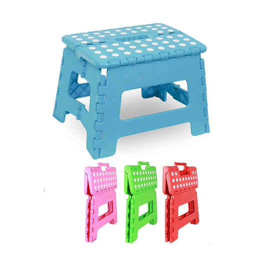 Thickened plastic folding stools, small children's stools, portable indoor and outdoor small stools, bathroom folding stools.