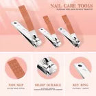 12 in 1 Nail Clippers Kit Stainless Steel Pedicure Grooming Set Full Function Nail Care Tools Manicure Set With PU Travel Case